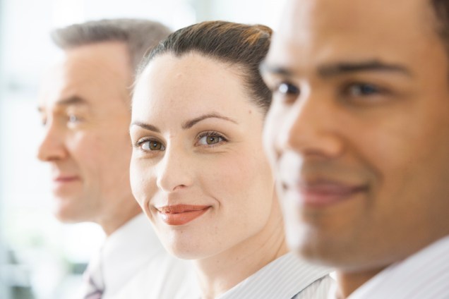 Business people in office